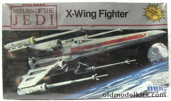 MPC X-Wing Fighter - Star Wars Return of the Jedi, 1-1930 plastic model kit